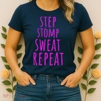 Funny Step Aerobics I love Step Aerobic Step Aerobics Women's T-Shirt thumb 2