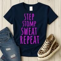 Funny Step Aerobics I love Step Aerobic Step Aerobics Women's T-Shirt thumb 3