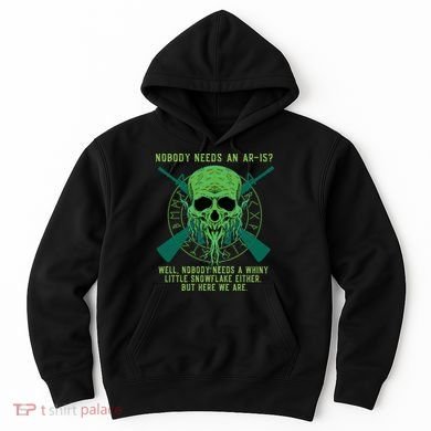 Funny Second Amendment Gun Rights Anti Woke MAGA Conservative Hoodie