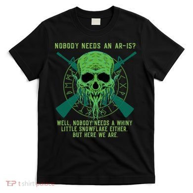 Funny Second Amendment Gun Rights Anti Woke MAGA Conservative T-Shirt