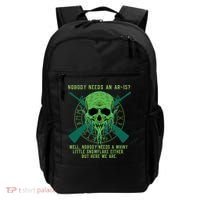 Funny Second Amendment Gun Rights Anti Woke MAGA Conservative Backpack thumb 0