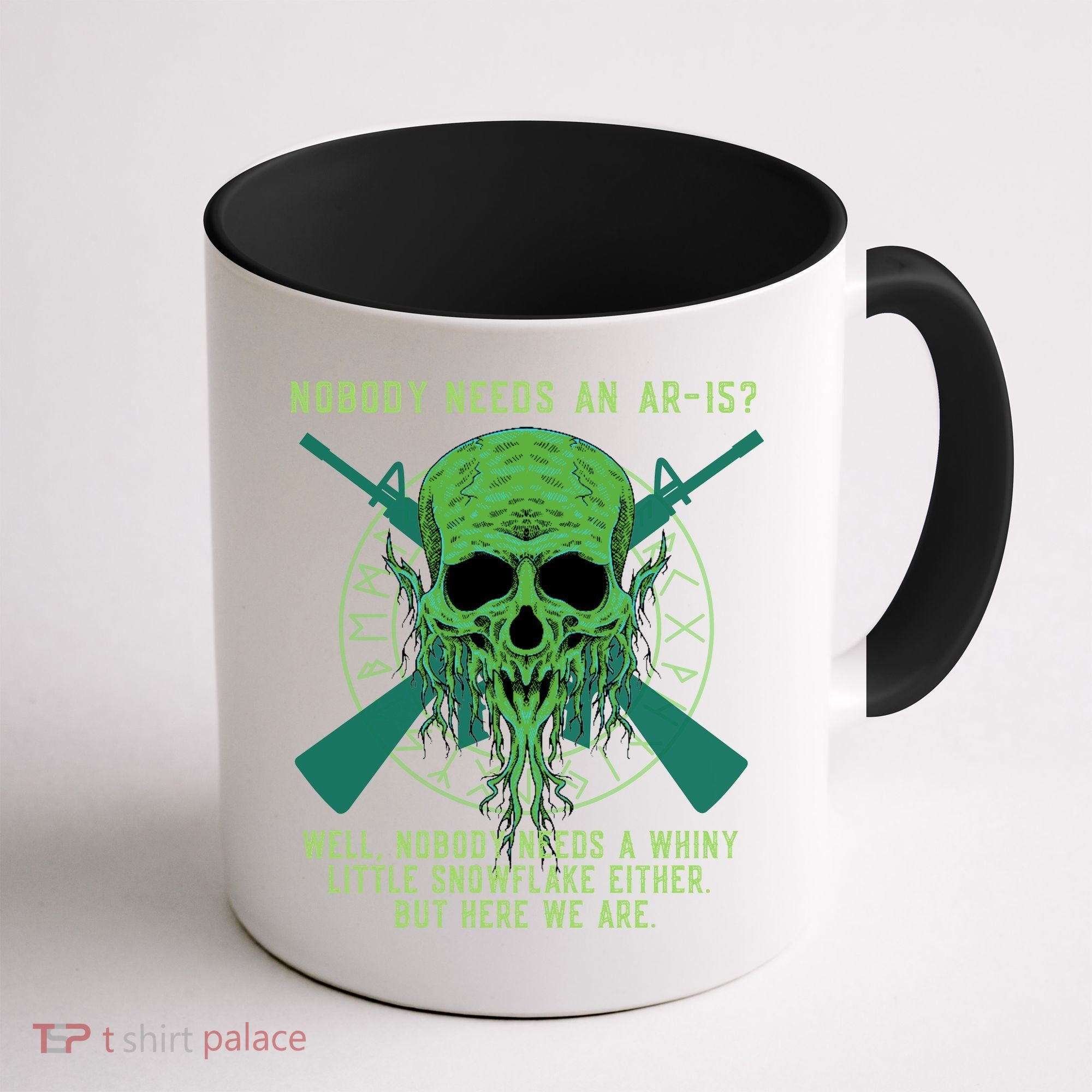 Funny Second Amendment Gun Rights Anti Woke MAGA Conservative Coffee Mug