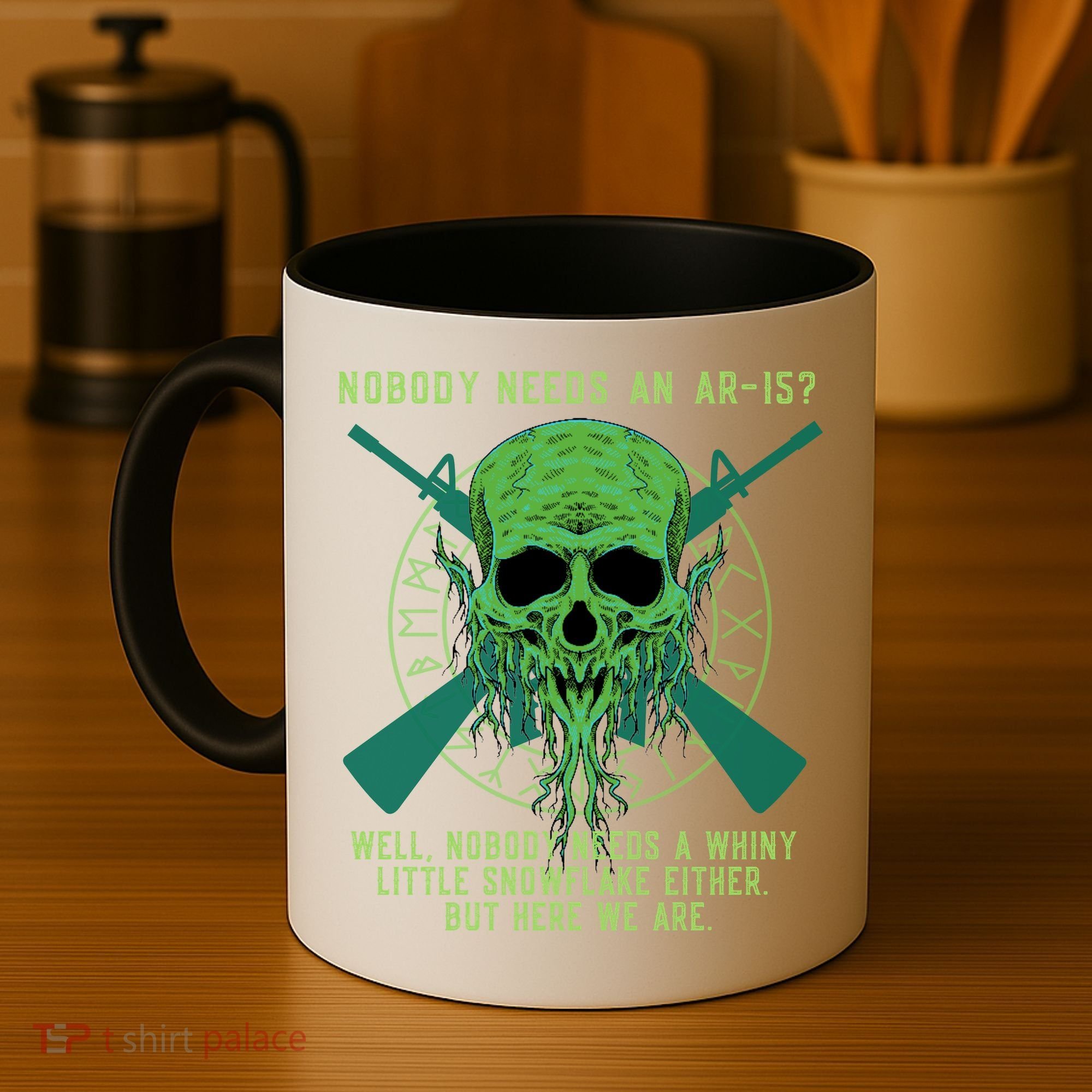Funny Second Amendment Gun Rights Anti Woke MAGA Conservative Coffee Mug