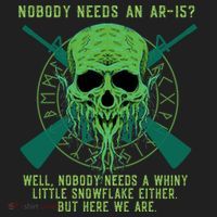 Funny Second Amendment Gun Rights Anti Woke MAGA Conservative Beanie thumb 2