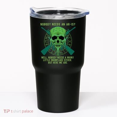 Funny Second Amendment Gun Rights Anti Woke MAGA Conservative Tumbler