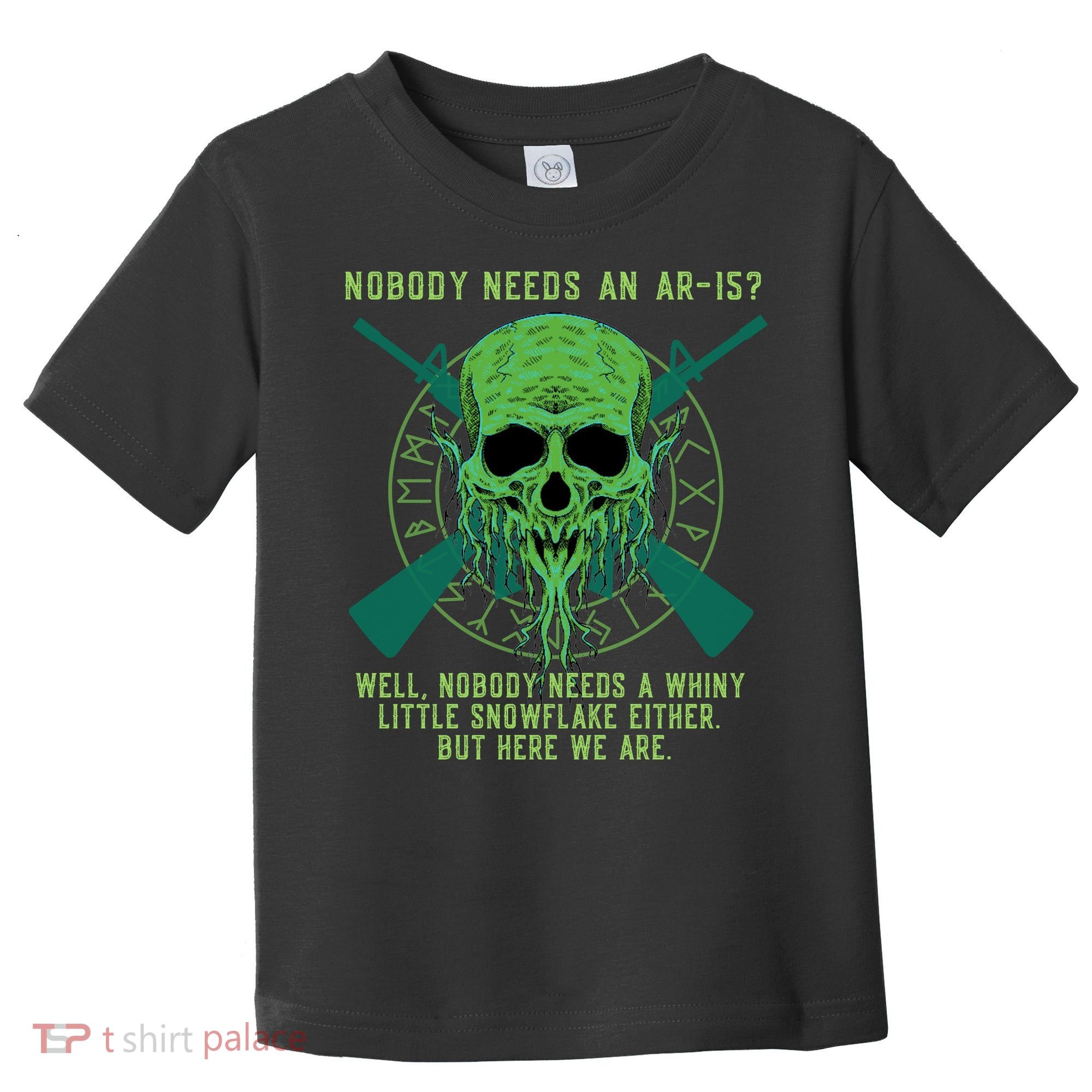 Funny Second Amendment Gun Rights Anti Woke MAGA Conservative Toddler T-Shirt