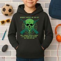Funny Second Amendment Gun Rights Anti Woke MAGA Conservative Kids Hoodie thumb 2