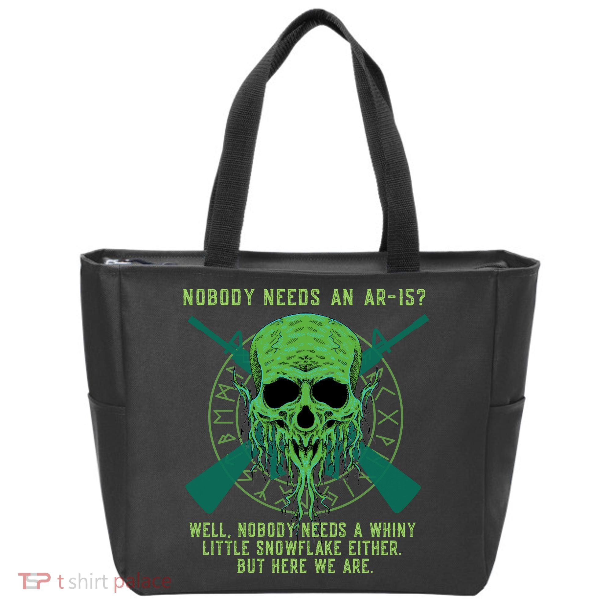 Funny Second Amendment Gun Rights Anti Woke MAGA Conservative Tote Bag