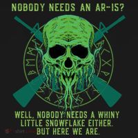 Funny Second Amendment Gun Rights Anti Woke MAGA Conservative Tote Bag thumb 4