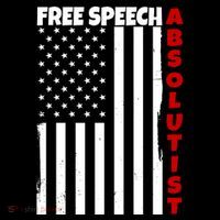 Free Speech Absolutist American Flag Coaster thumb 2