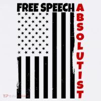 Free Speech Absolutist American Flag Hoodie thumb 7