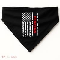 Fencing 'S And 'S Cool Gift USA-Made Doggie Bandana thumb 0