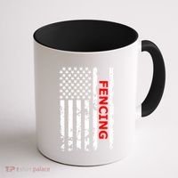 Fencing 'S And 'S Cool Gift Coffee Mug thumb 1