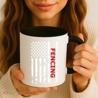 Fencing 'S And 'S Cool Gift Coffee Mug thumb 3