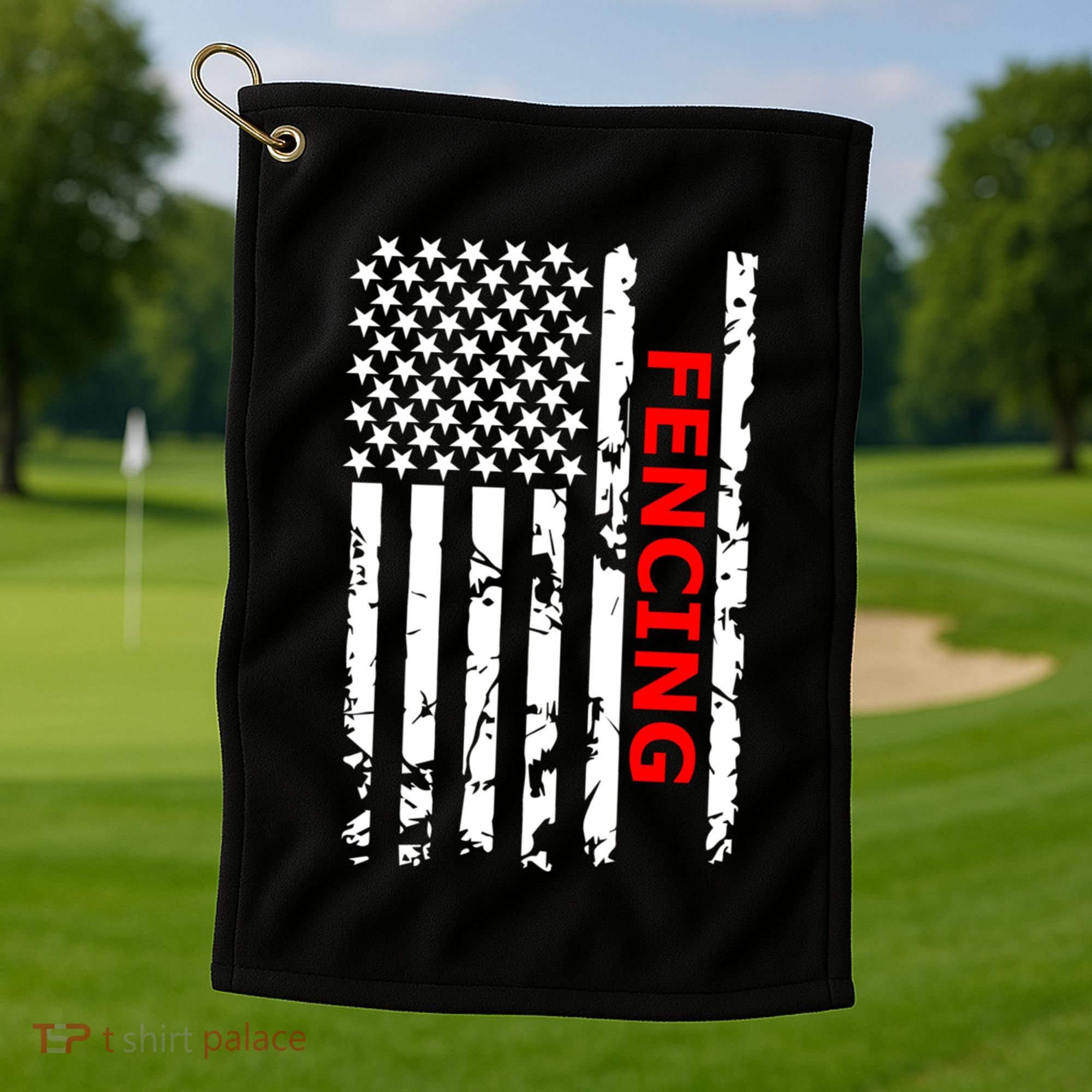 Fencing 'S And 'S Cool Gift Golf Towel