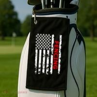 Fencing 'S And 'S Cool Gift Golf Towel thumb 2