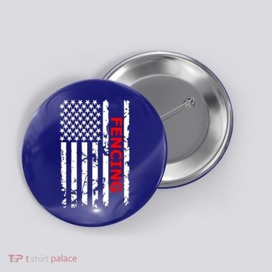 Fencing 'S And 'S Cool Gift Button