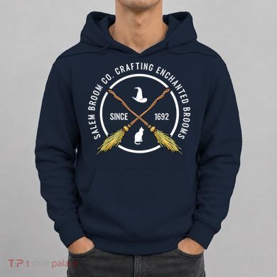Funny Salem Broom Company For A Witch Fan Halloween Hoodie