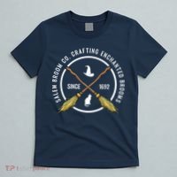 Funny Salem Broom Company For A Witch Fan Halloween T-Shirt thumb 5