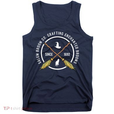 Funny Salem Broom Company For A Witch Fan Halloween Tank Top