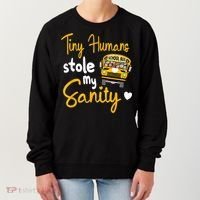 Funny School Bus Driving School Bus Driver Women's Sweatshirt thumb 0