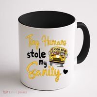 Funny School Bus Driving School Bus Driver Coffee Mug thumb 1