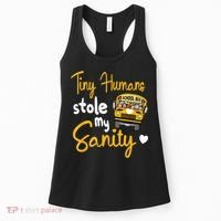 Funny School Bus Driving School Bus Driver Women's Tank Top thumb 0