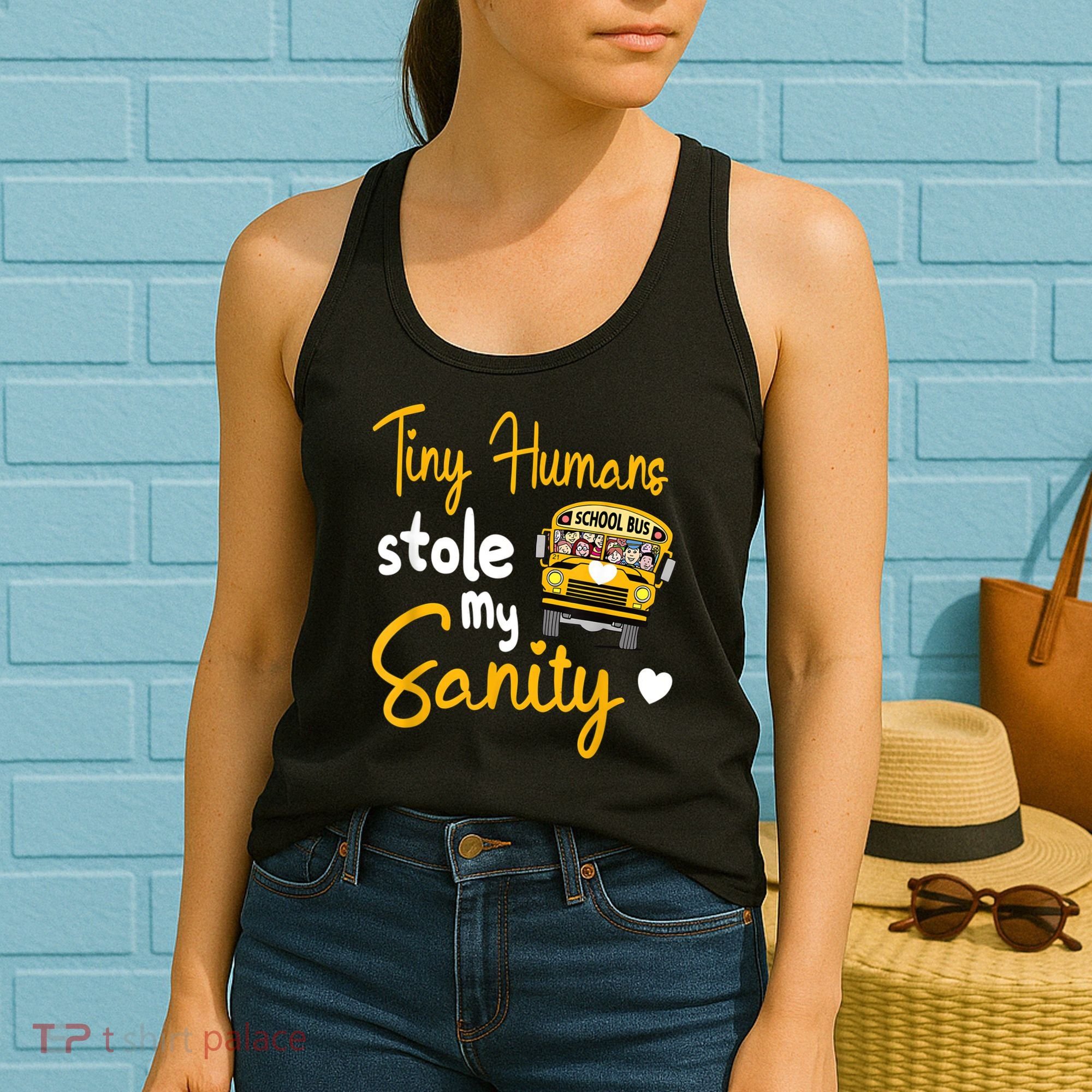 Funny School Bus Driving School Bus Driver Women's Tank Top