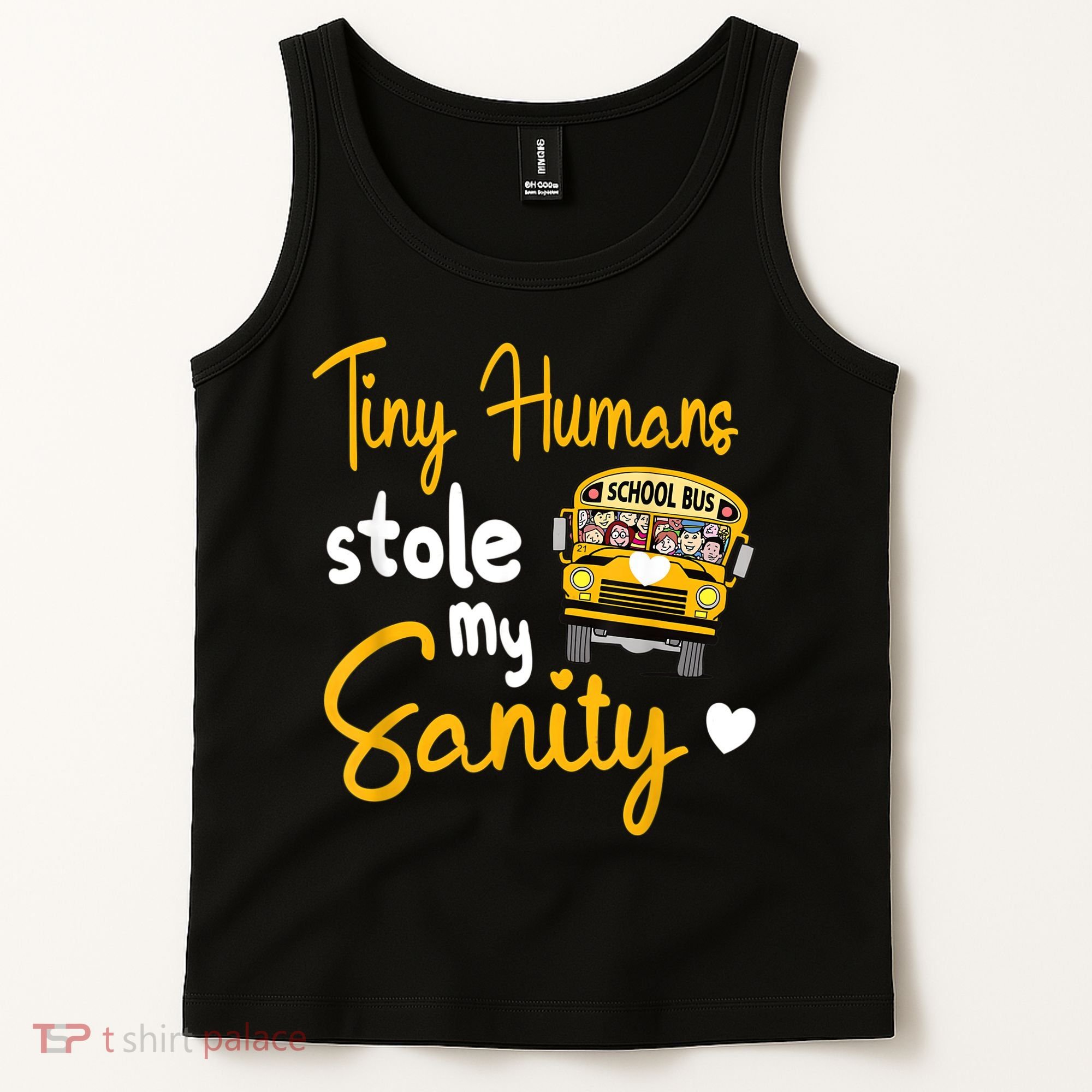 Funny School Bus Driving School Bus Driver Tank Top