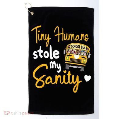 Funny School Bus Driving School Bus Driver Golf Towel