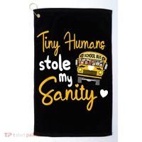 Funny School Bus Driving School Bus Driver Golf Towel thumb 0