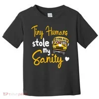 Funny School Bus Driving School Bus Driver Toddler T-Shirt thumb 0