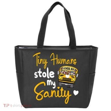 Funny School Bus Driving School Bus Driver Tote Bag