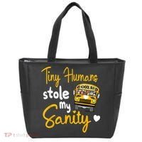 Funny School Bus Driving School Bus Driver Tote Bag thumb 0