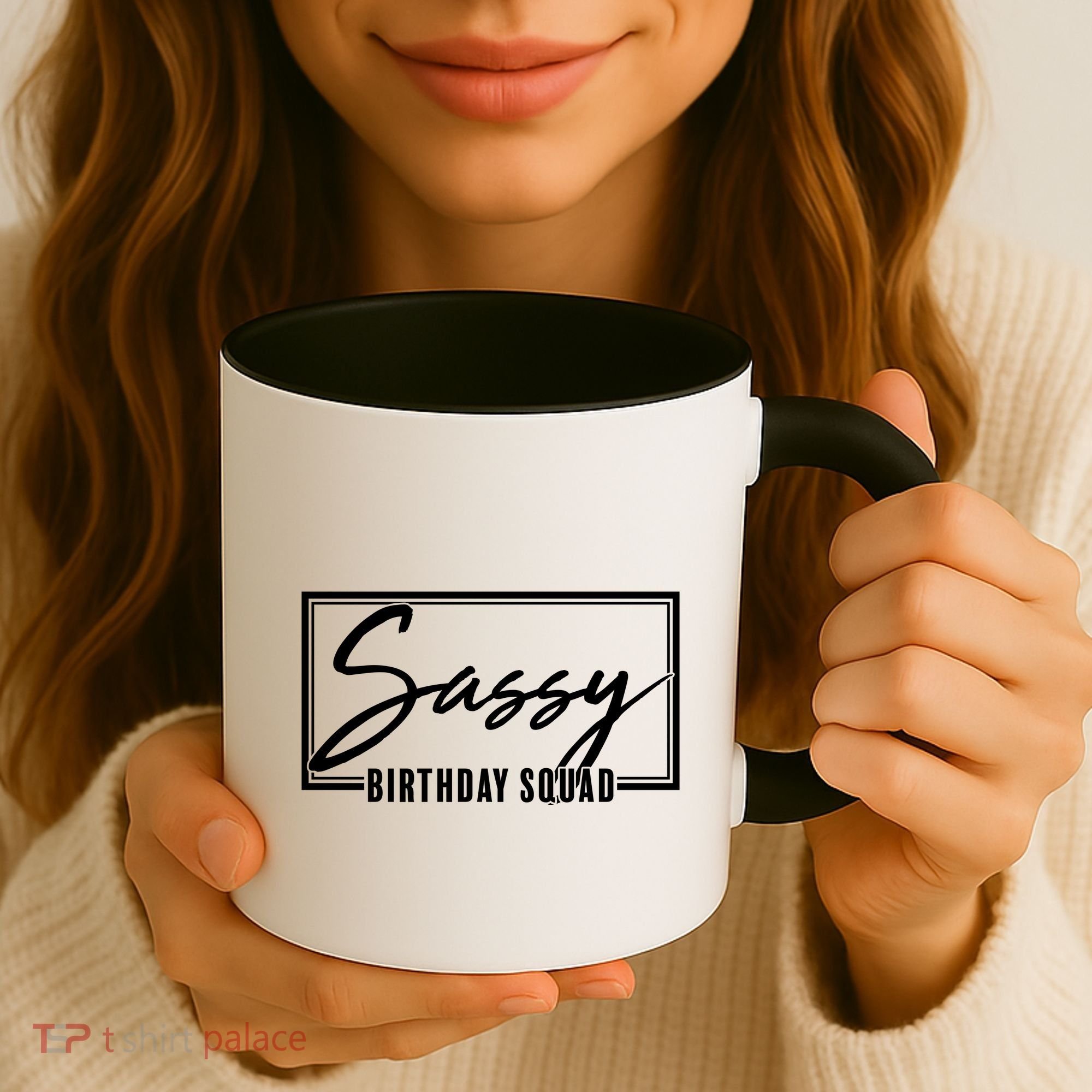 Funny Sassy Birthday Squad Matching Group Shirts Coffee Mug