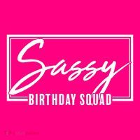 Funny Sassy Birthday Squad Matching Group Shirts Sweatshirt thumb 3