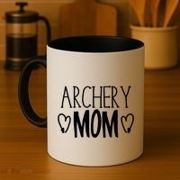 Funny Sarcastic Bow Hunter Archer Gift Archery Mom Gift Coffee Mug thumb 4