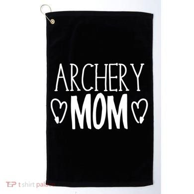 Funny Sarcastic Bow Hunter Archer Gift Archery Mom Gift Golf Towel