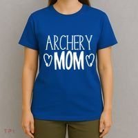 Funny Sarcastic Bow Hunter Archer Gift Archery Mom Gift T-Shirt thumb 4