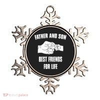 Father Son Best Friends For Life Fist Bump Gift Ornament thumb 0
