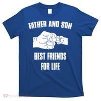 Father Son Best Friends For Life Fist Bump Gift T-Shirt thumb 0