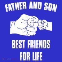 Father Son Best Friends For Life Fist Bump Gift T-Shirt thumb 7
