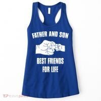 Father Son Best Friends For Life Fist Bump Gift Women's Tank Top thumb 0