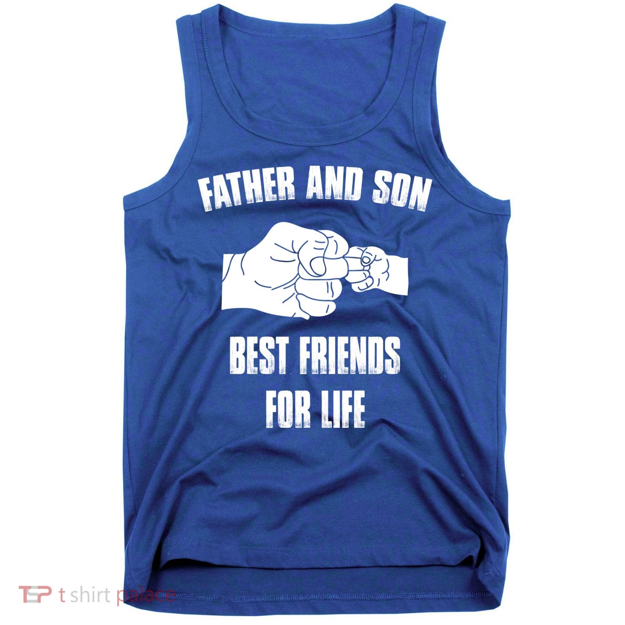 Father Son Best Friends For Life Fist Bump Gift Tank Top