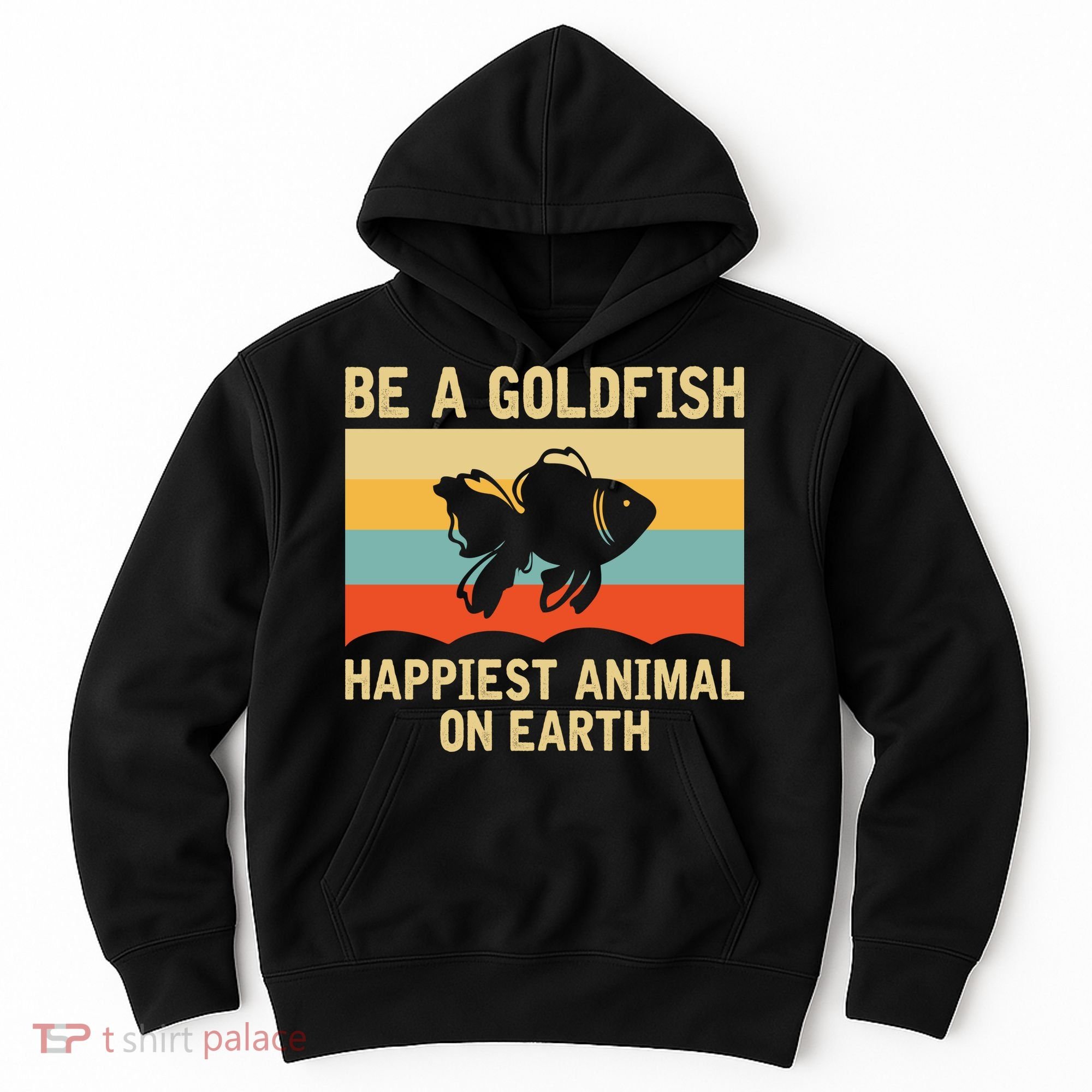 Funny Soccer Be A Goldfish Ted Coach Motivation Lasso Hoodie