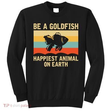 Funny Soccer Be A Goldfish Ted Coach Motivation Lasso Sweatshirt