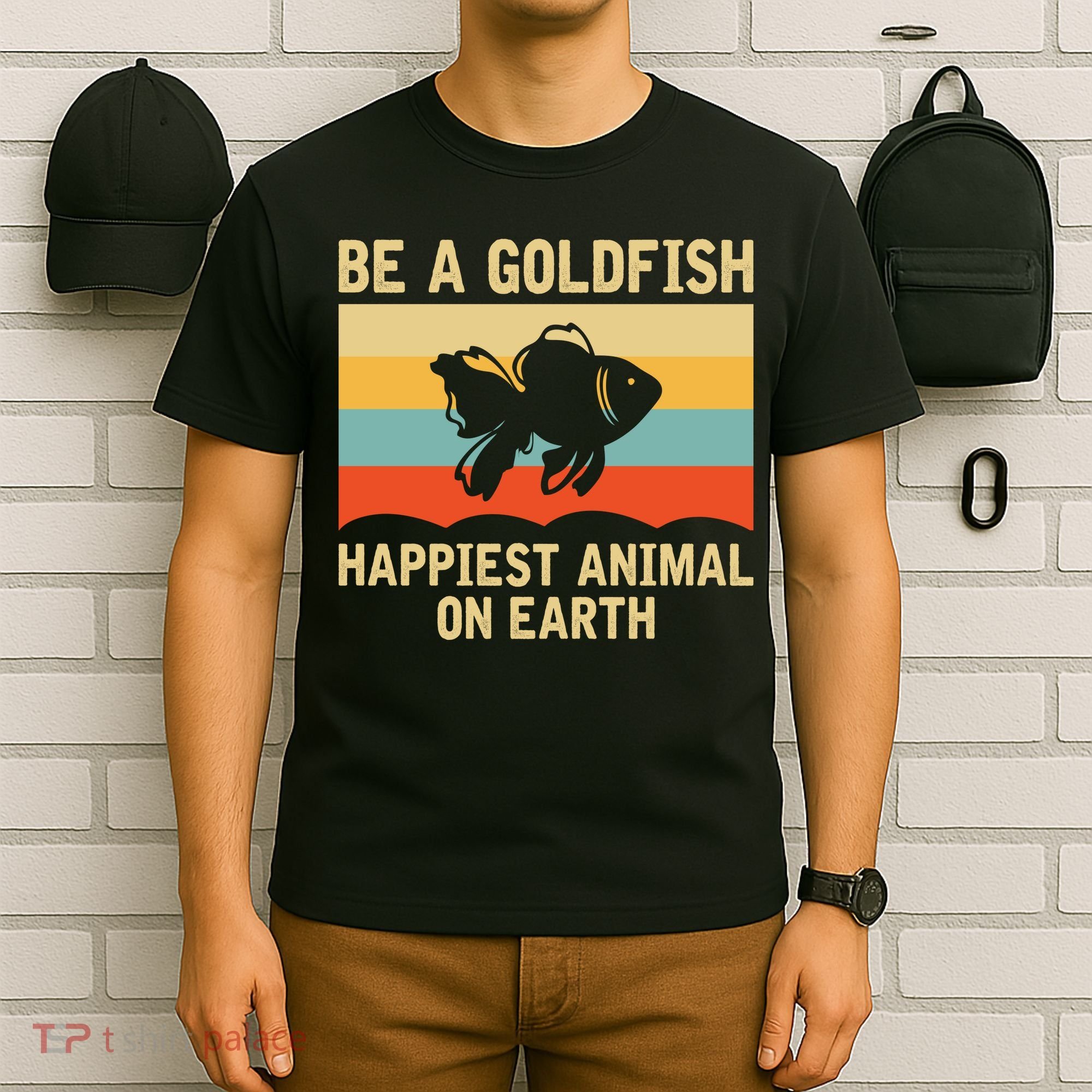 Funny Soccer Be A Goldfish Ted Coach Motivation Lasso T-Shirt