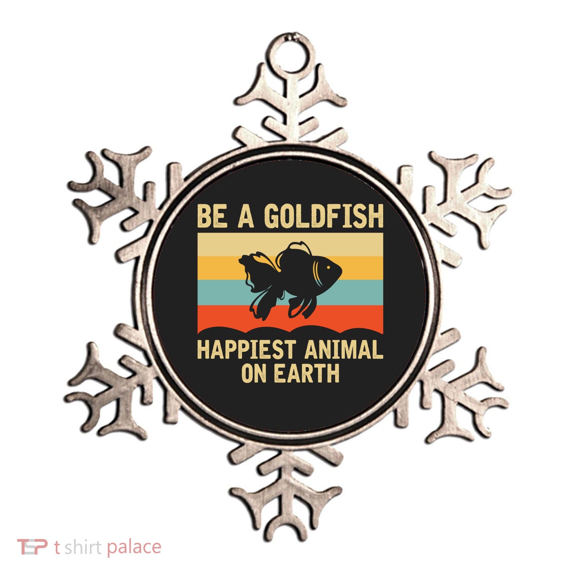 Funny Soccer Be A Goldfish Ted Coach Motivation Lasso Ornament