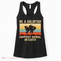 Funny Soccer Be A Goldfish Ted Coach Motivation Lasso Women's Tank Top thumb 0