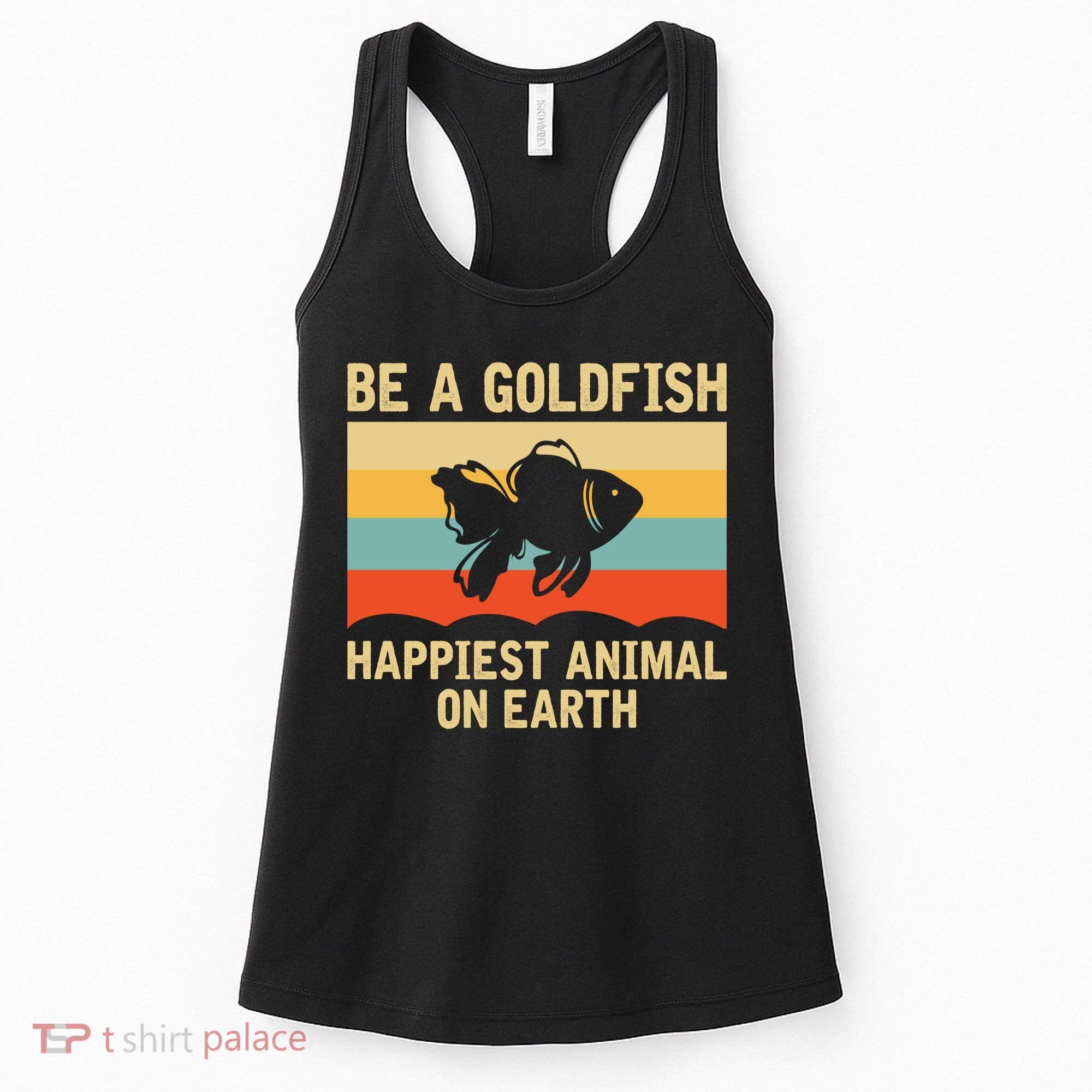 Funny Soccer Be A Goldfish Ted Coach Motivation Lasso Women's Tank Top
